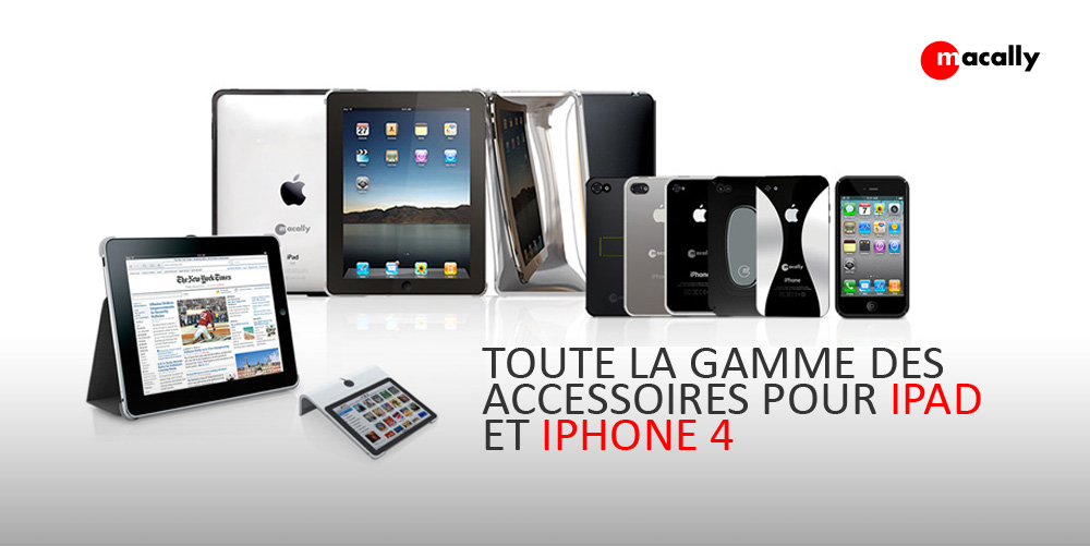 toute la gamme d'accessoires pour Iphone et ipad